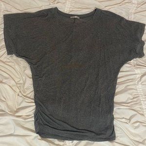 Gray Top Short Sleeve Size Medium